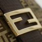Fendi Mamma Bucket Zucchino Beige G Hardware Shoulder Bag #9313