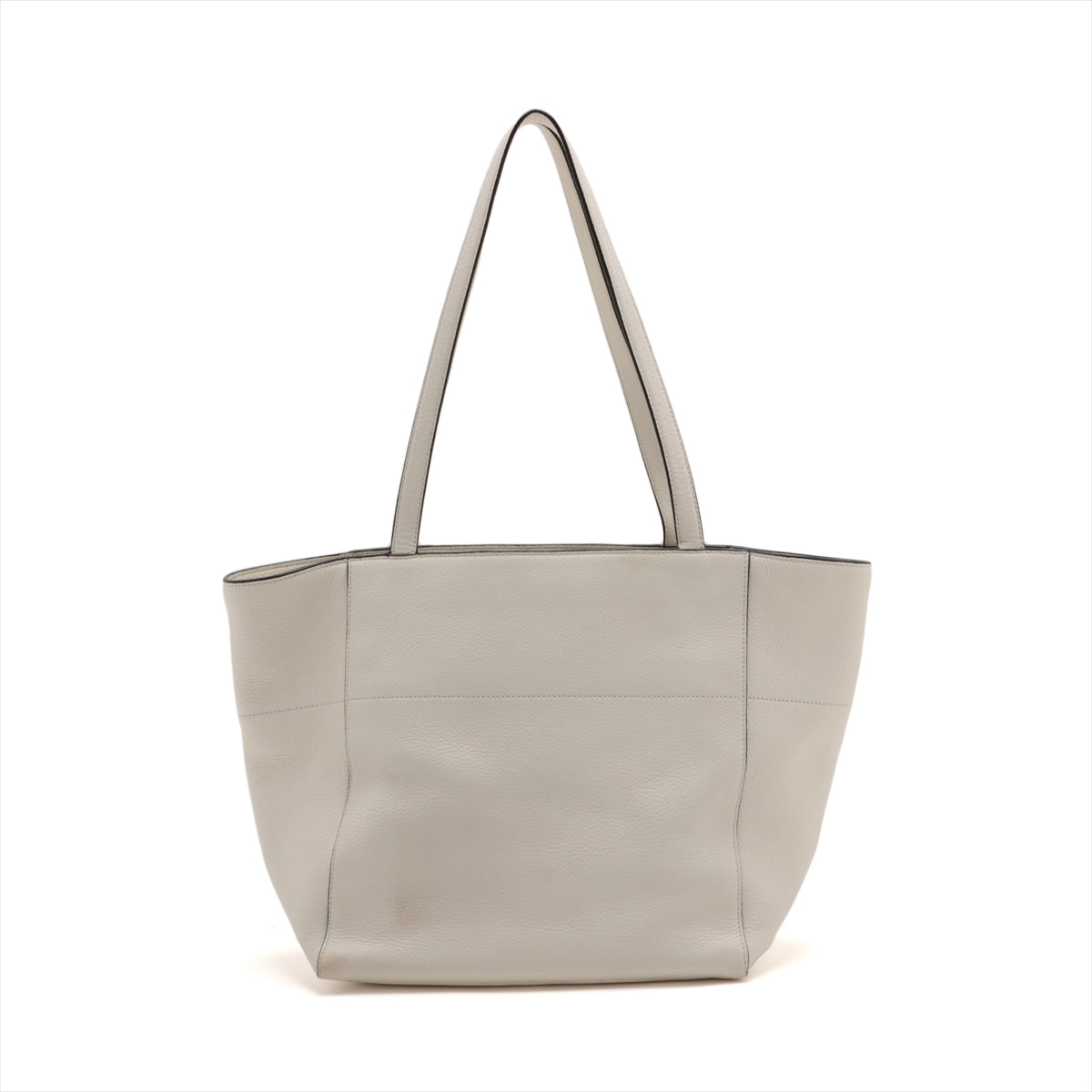 Prada Vitello Phenix Leather Tote Bag Bianco