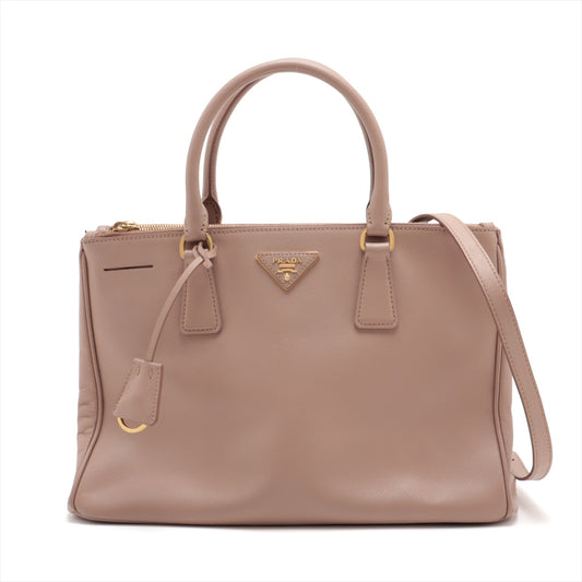 Prada Nude Saffiano Galleria Tote Bag #1719