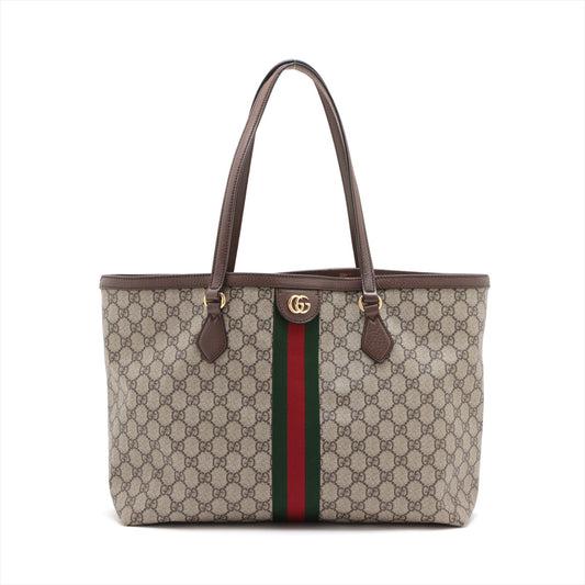 Gucci GG Supreme Ophidia Tote bag Beige 631685  #2426