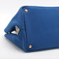 Prada Canapa Logo Tote Blue Medium #2503