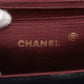 Chanel Black Suede Half Moon Coco Mark Chain Shoulder Bag #3744