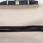 Louis Vuitton Limited Edition White/Navy Blue Leather Speedy North-South Bag  #2342