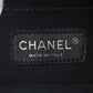 Chanel Matelasse Metallic Calfskin Quilted Medium Chain Me Hobo Dark Silver 14 Series -#2596