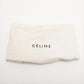 Celine Trapeze Leather & Suede 2 Way Handbag Blue #3266