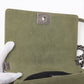 Chanel Celtic Boy 25 Flap Chesterfield Green Gunmetal Shoulder Bag #3745