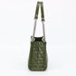 Gucci GG Green Leather Marmont Tote Bag