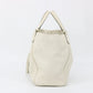 Gucci White Soho Medium Leather Shoulder Bag