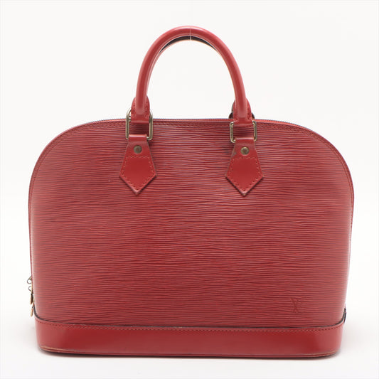 Louis Vuitton Epi Red Alma PM MI0976 -SKU #2441