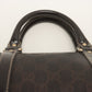 Gucci GG Supreme PVC &amp; leather Mini Boston Bag Brown 193604  #2606