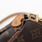 Louis Vuitton Monogram Canvas Eva Pochette Shoulder Bag #2899