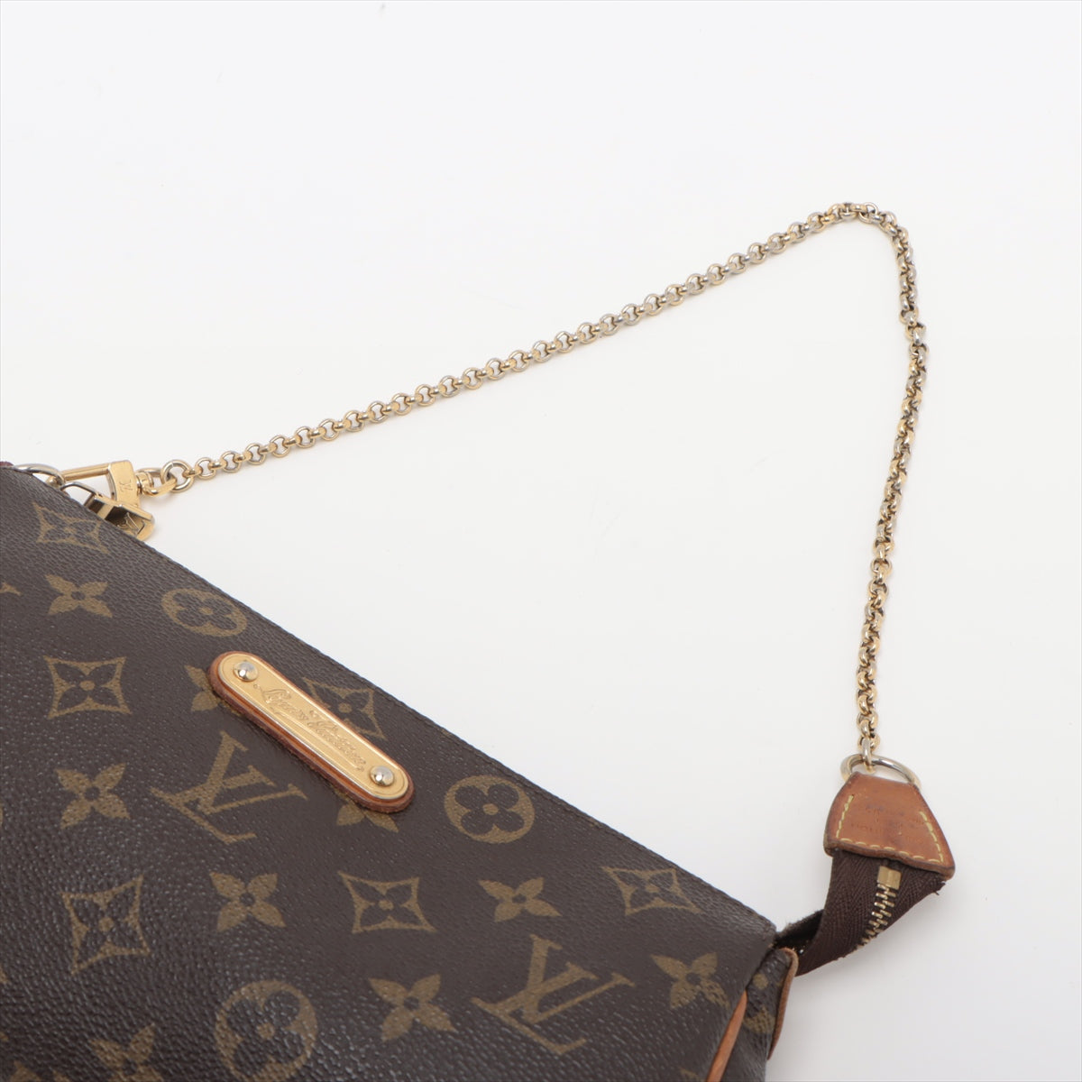 Louis Vuitton Monogram Canvas Eva Pochette Shoulder Bag #2899