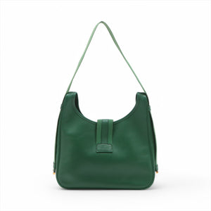 Hermès Courchevel Tsako Green One Handle Shoulder Bag #3753