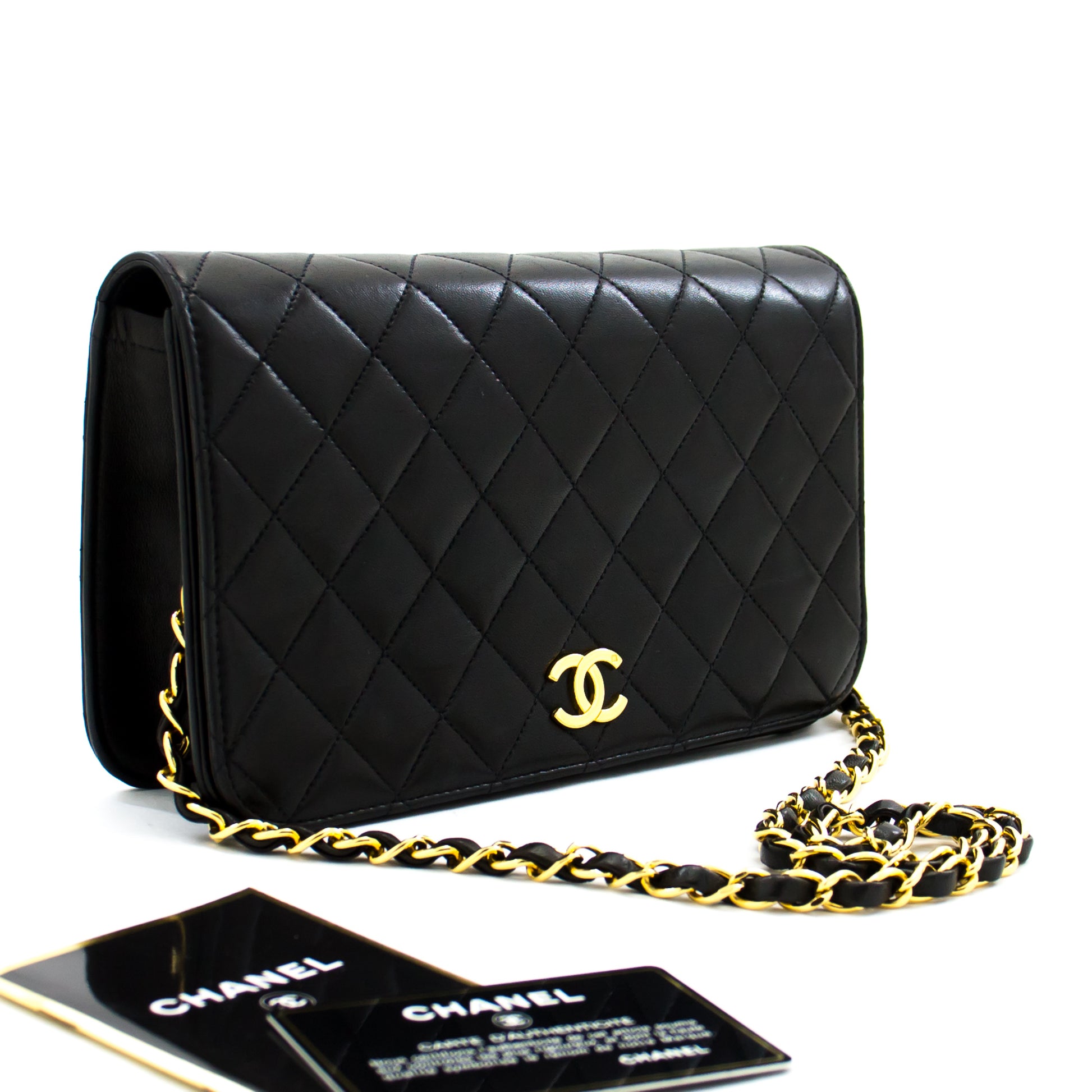 Chanel Sac à Rabat Leather Shoulder Bag