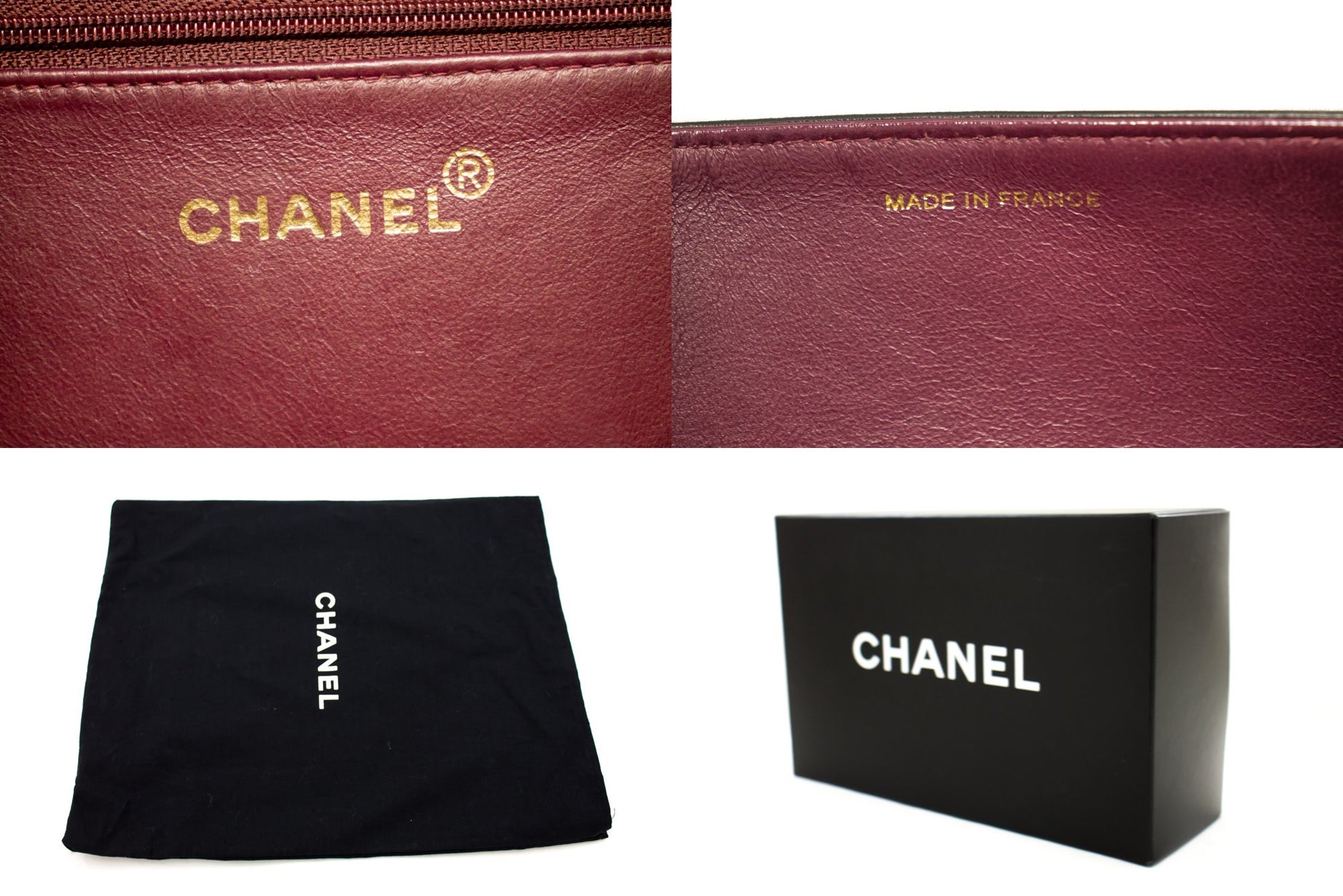 Chanel Black Leather Sac Class Rabat Bag - Prestige Online Store