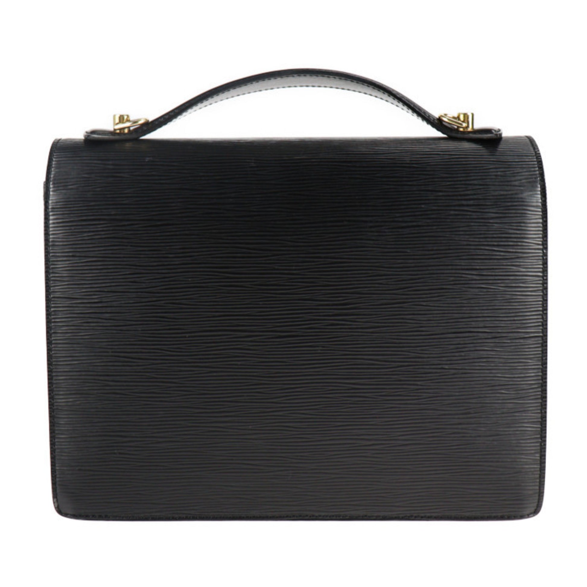 Louis Vuitton Black Leather Monceau shoulder bag – Luxe Supply Company